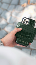Aegis Forest leather iPhone case