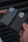 Aegis Obsidian aluminum and glass iPhone case